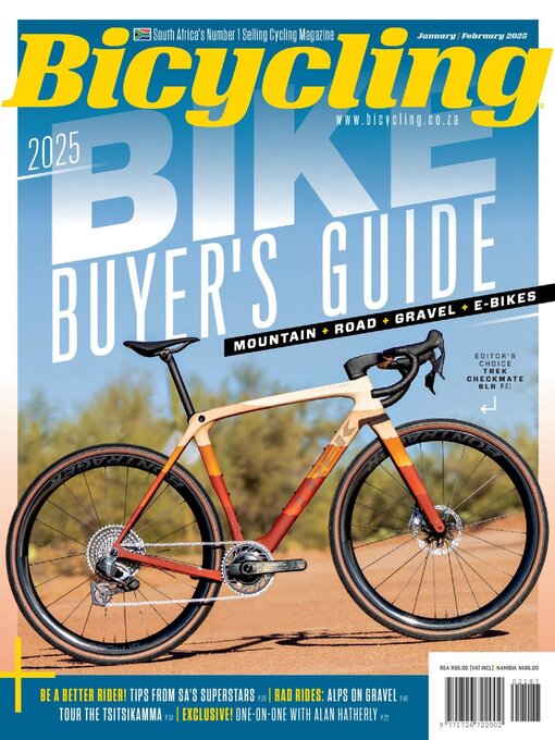 Titeldetails für Bicycling South Africa nach QuickBrownFox (Pty) Ltd - Verfügbar